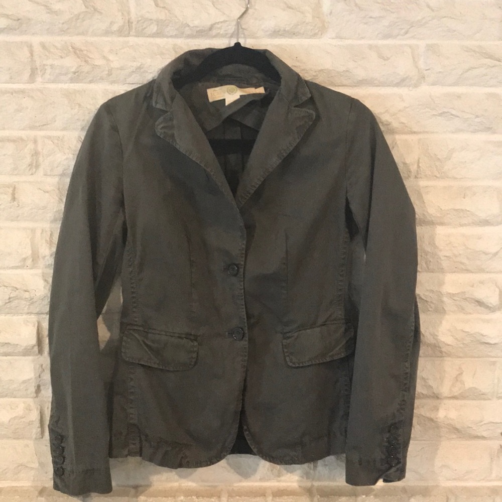 Twill blazer
